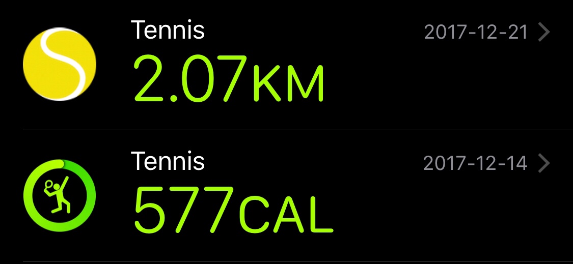 Tennis workout apple online watch